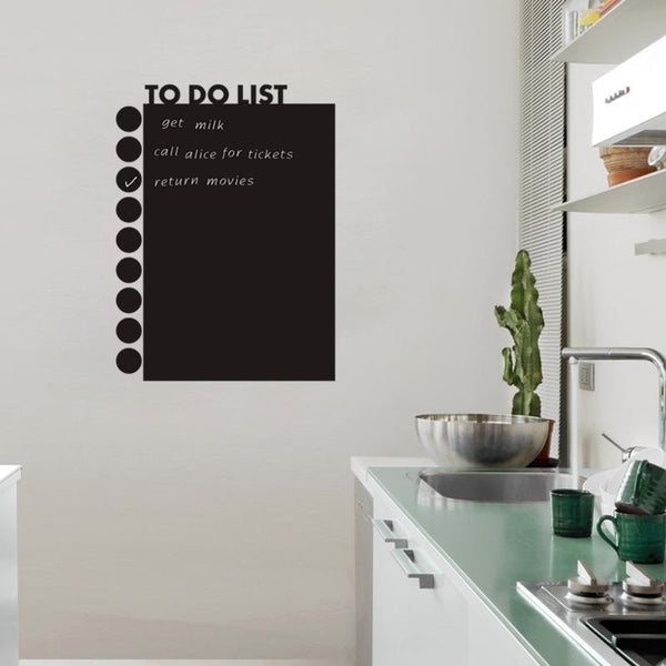 To Do List Waterproof removable  wall sticker