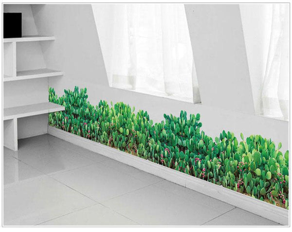 Cactus 3D  Wall Sticker  For Kitchen , Living Room and Bathroom
