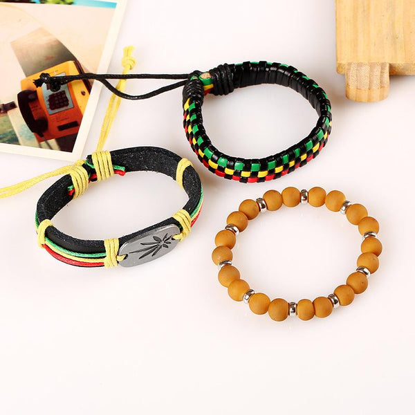 Jamaica Bracelet Adjustable Size with Elastic Beads