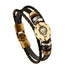 Zodiac Signs Bronze Bracelet