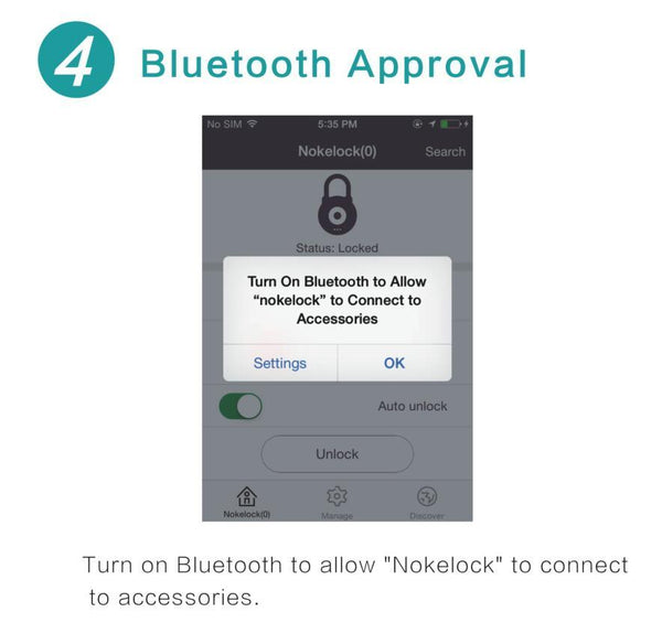 SmartLocker - Smart Bluetooth Padlock
