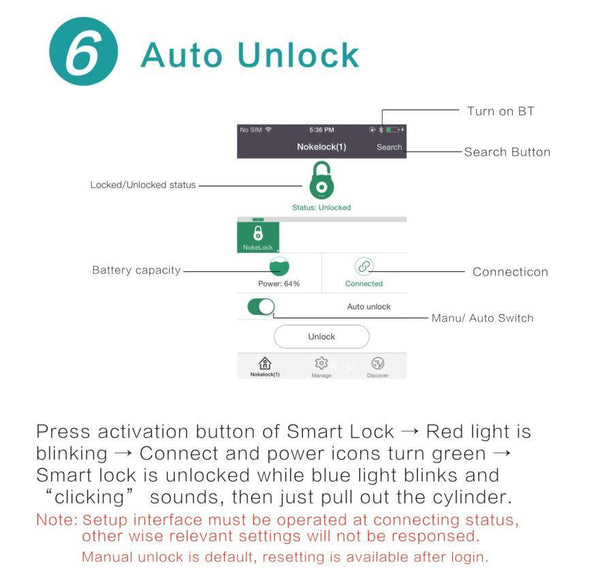 SmartLocker - Smart Bluetooth Padlock