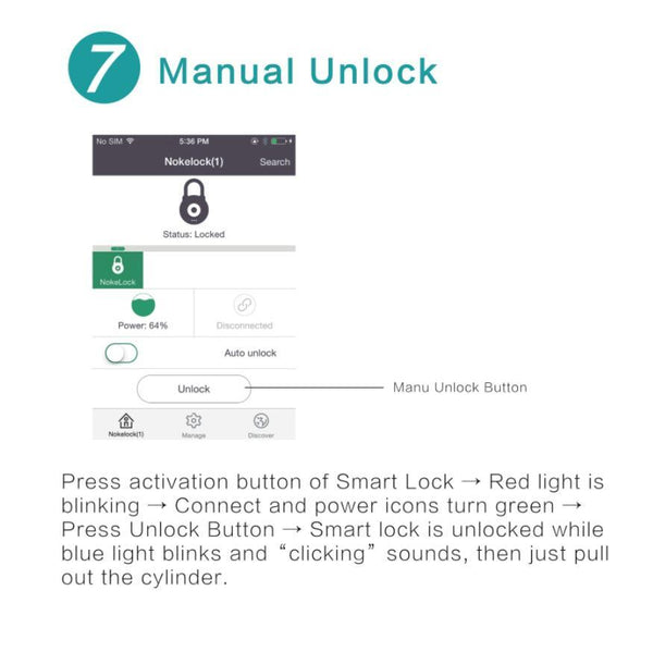 SmartLocker - Smart Bluetooth Padlock