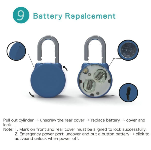 SmartLocker - Smart Bluetooth Padlock
