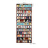 Bookcase Library  Creative 3D Stairway Stickers