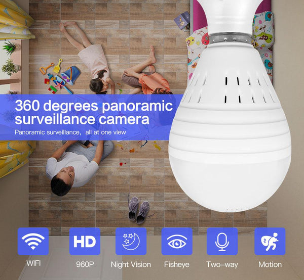CamBulb - Easy Install 960p Wifi Camera Bulb