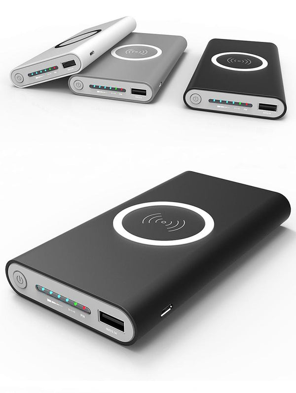 Wireless Charging Power Bank for QI Supported Phones (20000mah)