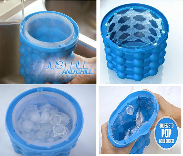 Ice Genie The Revolutionary Space Saving Ice Cube Maker
