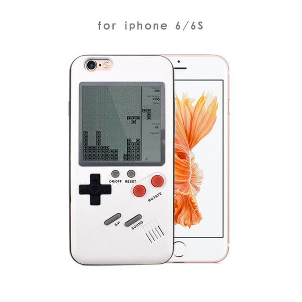 Playable Retro Tetris Phone Case for iPhone 6/7/8/Plus and iPhone X