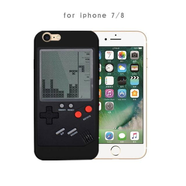 Playable Retro Tetris Phone Case for iPhone 6/7/8/Plus and iPhone X