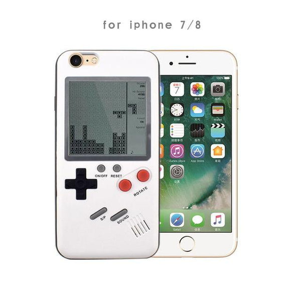 Playable Retro Tetris Phone Case for iPhone 6/7/8/Plus and iPhone X