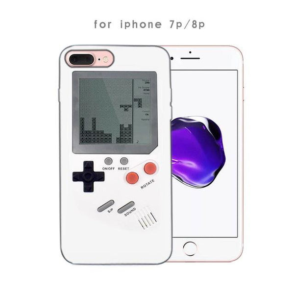 Playable Retro Tetris Phone Case for iPhone 6/7/8/Plus and iPhone X