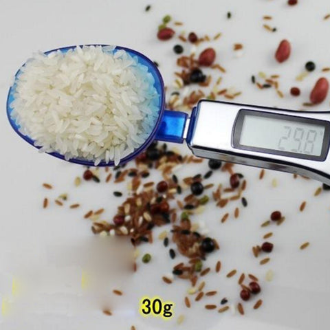 Portable LCD Digital Kitchen Scale Measuring Spoon